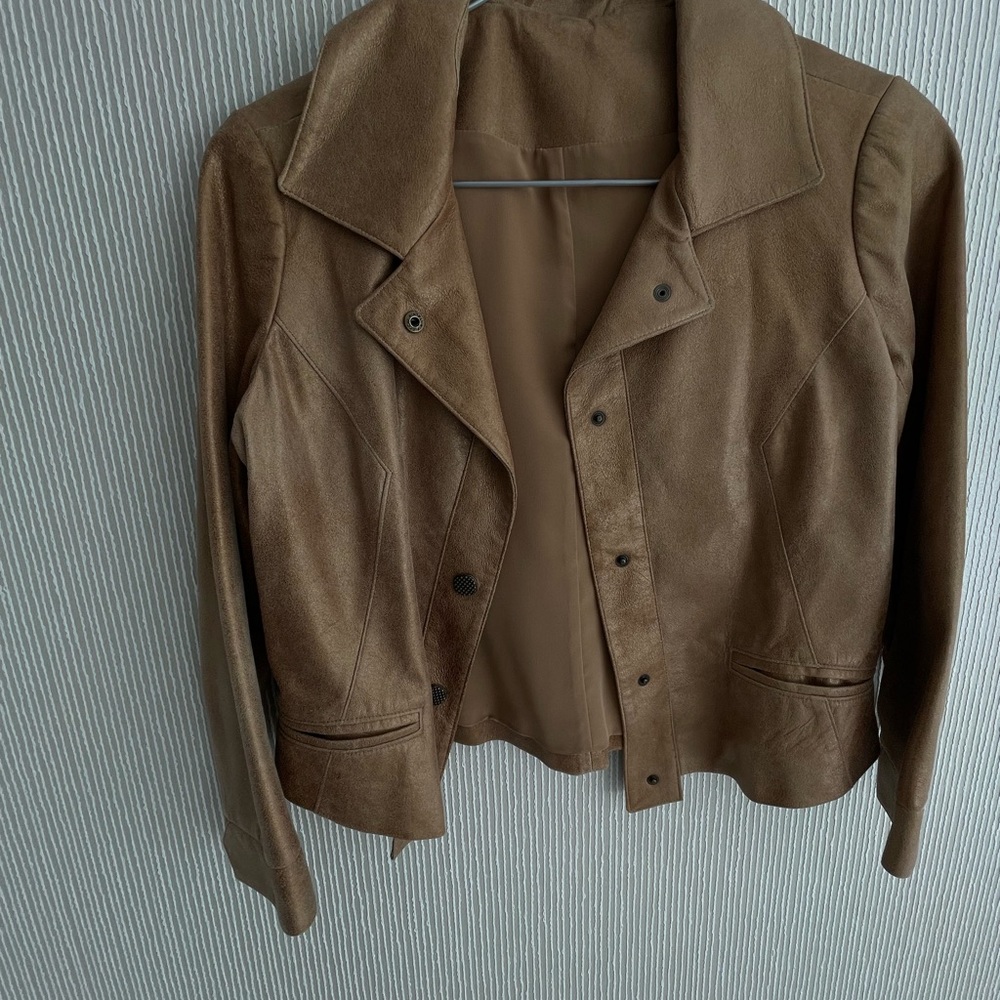 Arrow leather jacket - Picture 3 of 6